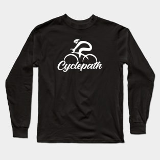 Cyclepath bicycle rider extraordinaire Long Sleeve T-Shirt